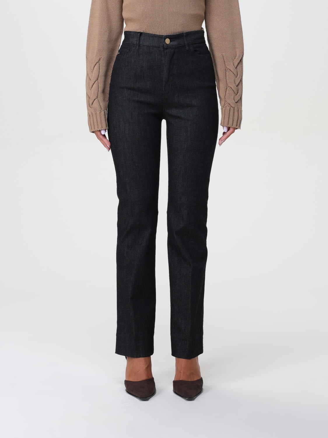 'S MAX MARA JEANS: Jeans woman 's Max Mara, Denim - Img 1