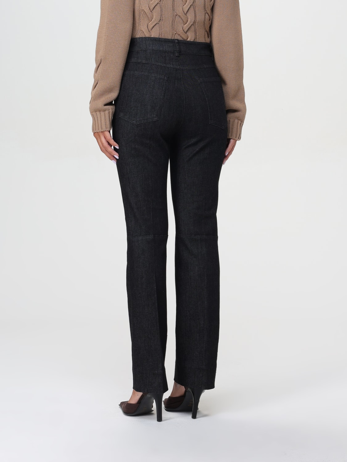 'S MAX MARA JEANS: Jeans woman 's Max Mara, Denim - Img 2