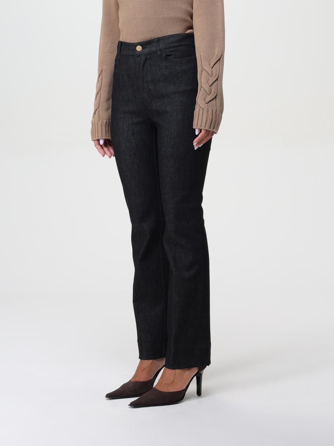 'S MAX MARA JEANS: Jeans woman 's Max Mara, Denim - Img 3