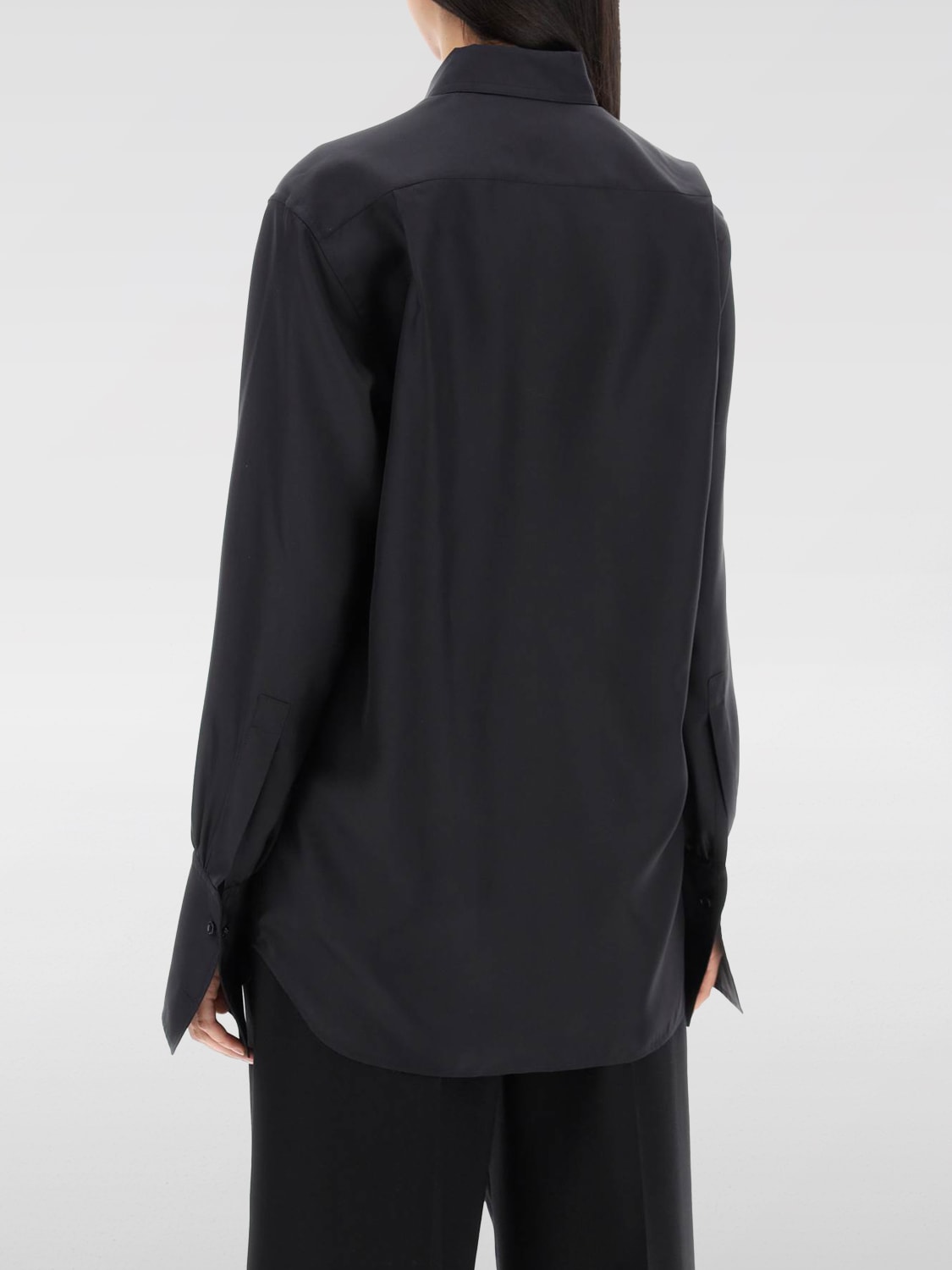 BURBERRY SHIRT: Shirt woman Burberry, Black - Img 2