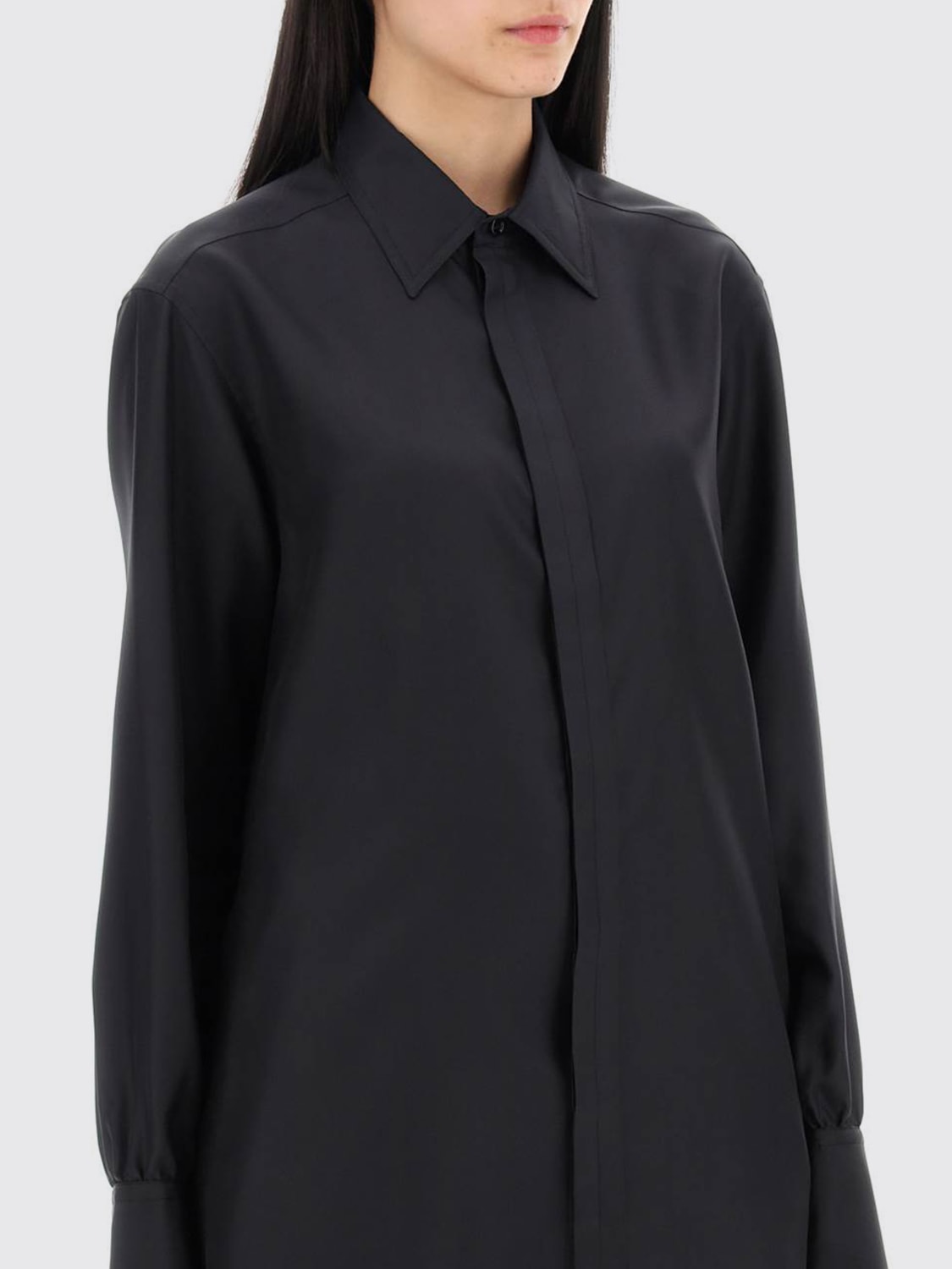 BURBERRY SHIRT: Shirt woman Burberry, Black - Img 3