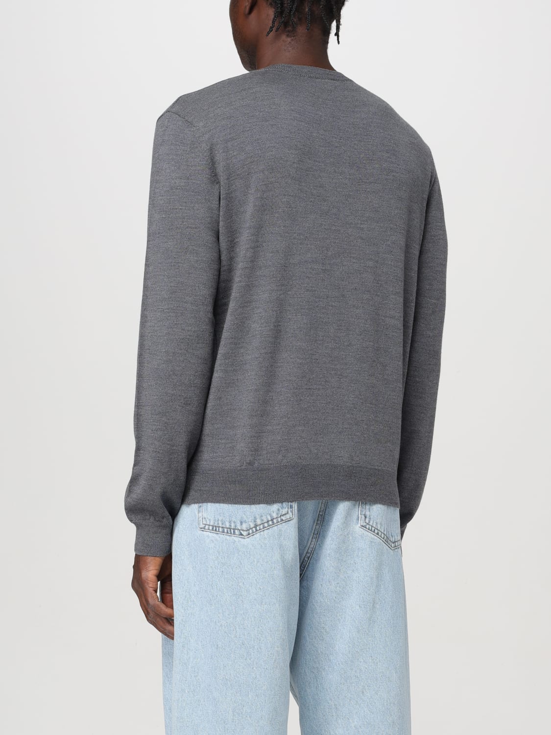 A.P.C. MAGLIA: Maglia basic A.P.C., Grigio - Img 2