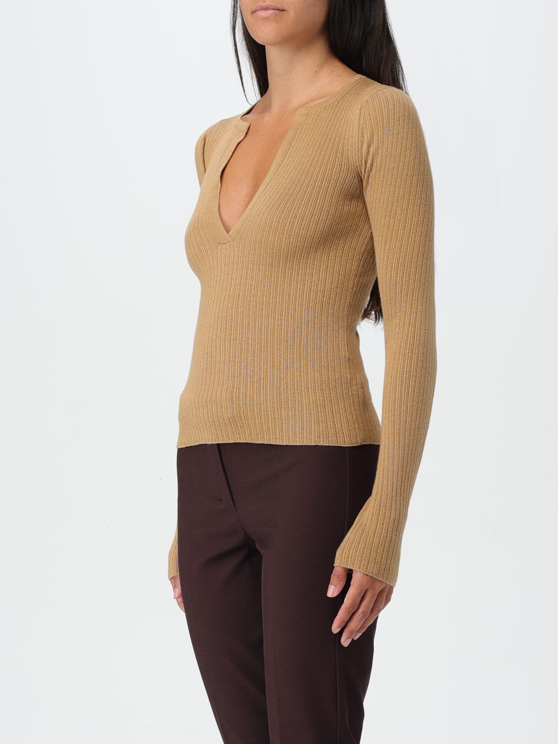 MAX MARA SWEATER: Sweater woman Max Mara, Beige - Img 3