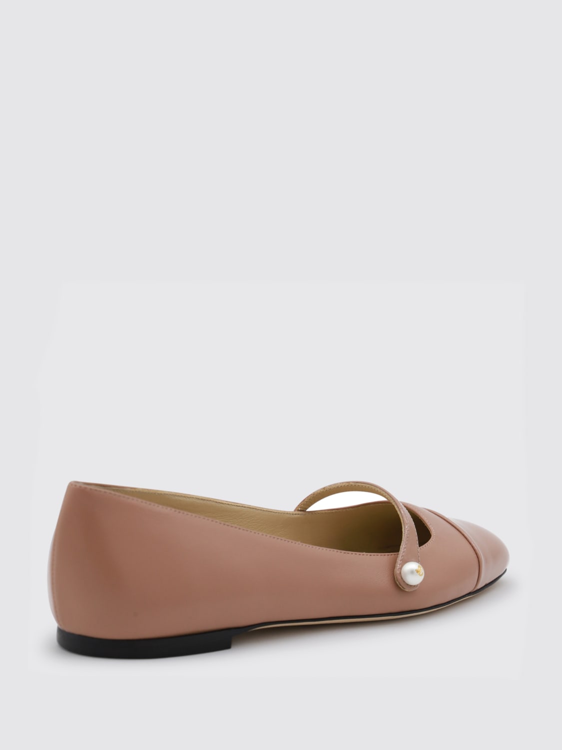 JIMMY CHOO BALLET FLATS: Shoes woman Jimmy Choo, Pink - Img 3