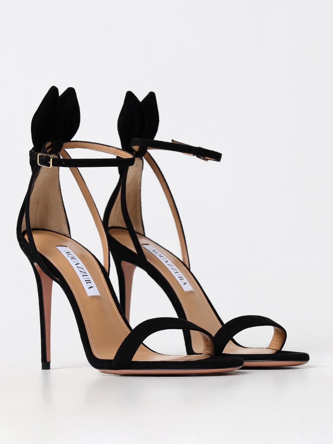 AQUAZZURA HEELED SANDALS: Pumps woman Aquazzura, Black - Img 2