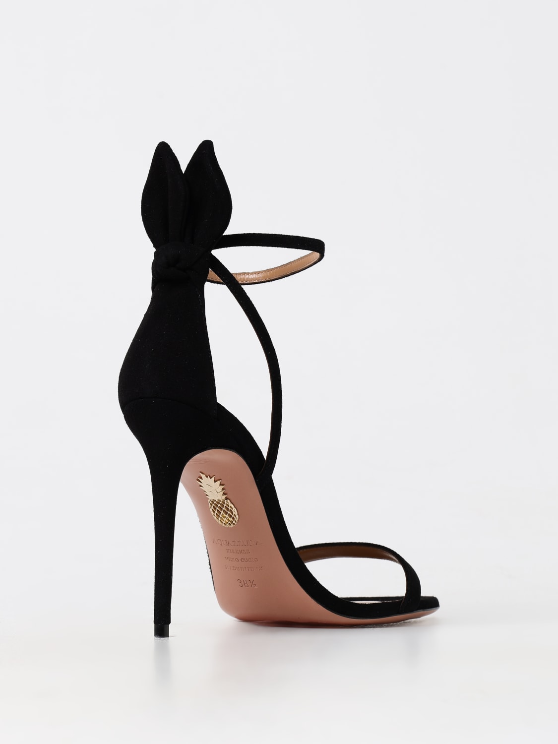 AQUAZZURA HEELED SANDALS: Pumps woman Aquazzura, Black - Img 3