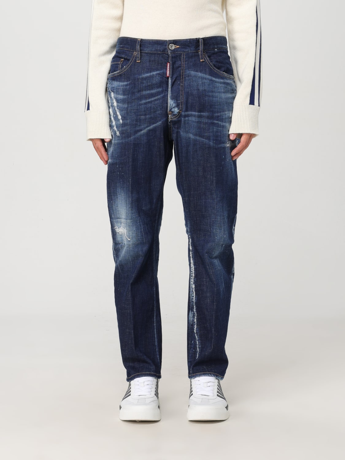 DSQUARED2 JEANS: Jeans homme Dsquared2, Denim - Img 1