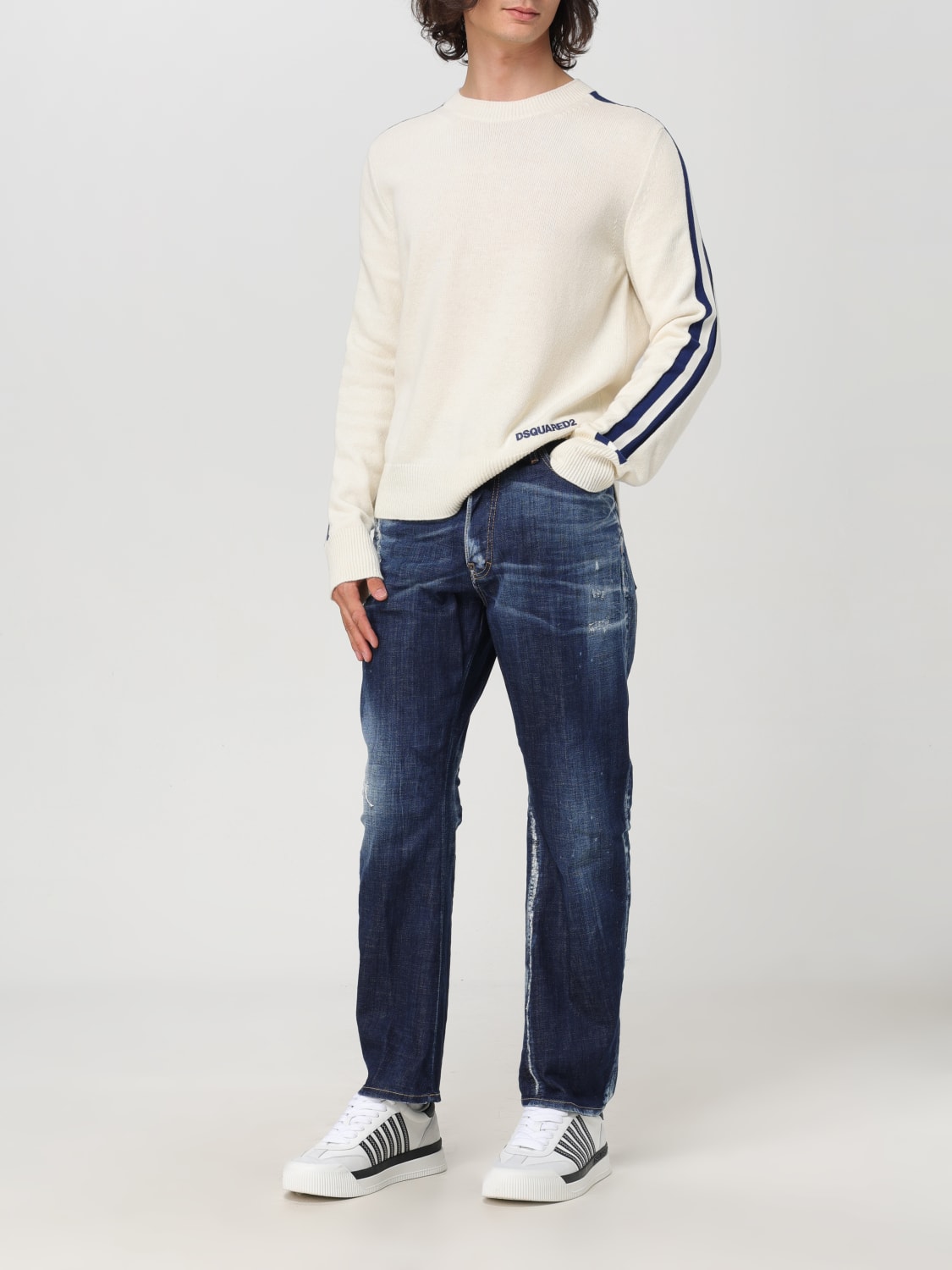 DSQUARED2 JEANS: Jeans homme Dsquared2, Denim - Img 2