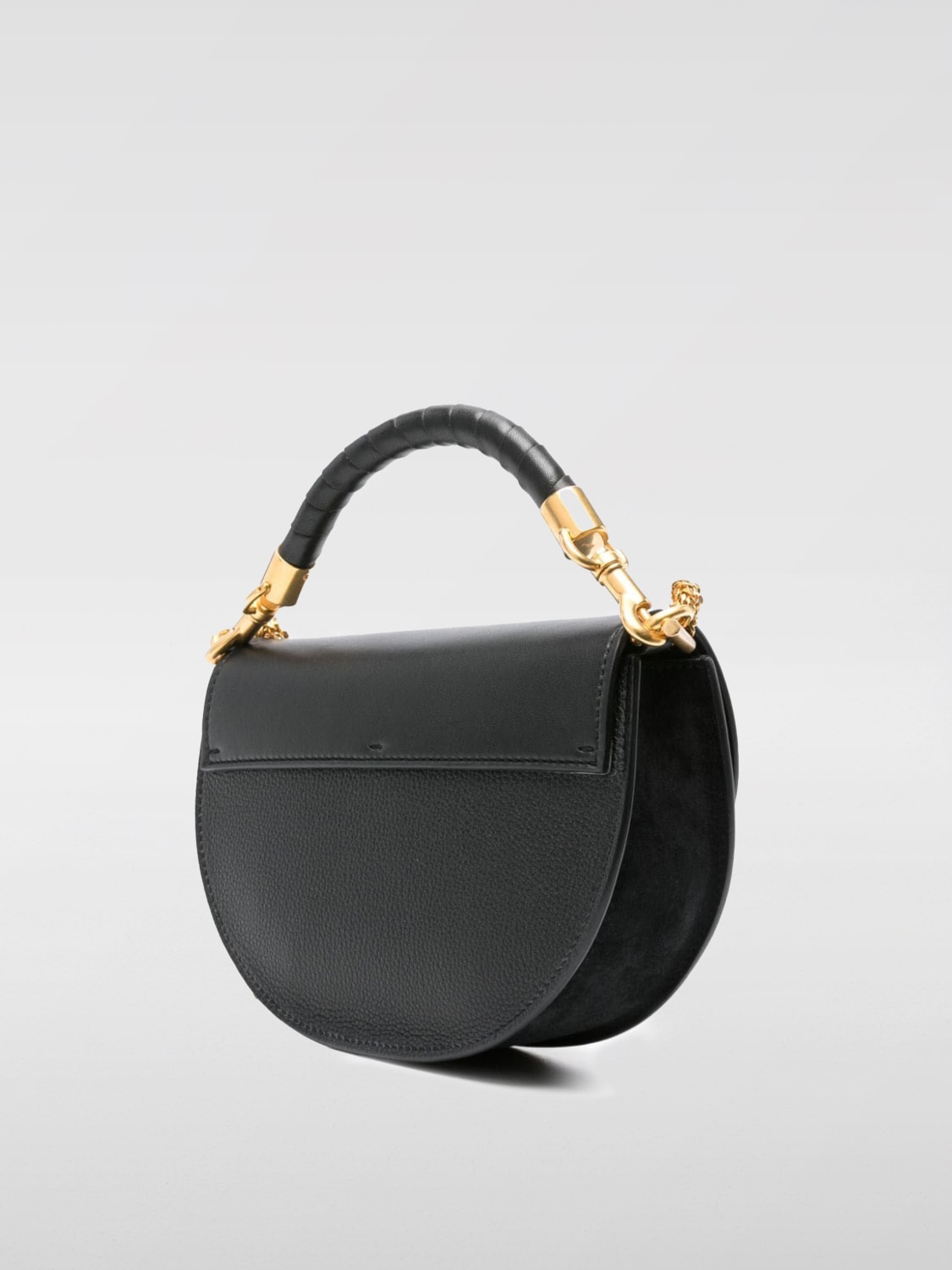 CHLOÉ MINI-TASCHE: Schultertasche damen ChloÉ, Schwarz - Img 3