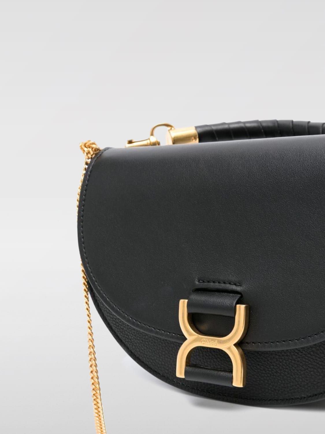 CHLOÉ MINI-TASCHE: Schultertasche damen ChloÉ, Schwarz - Img 4