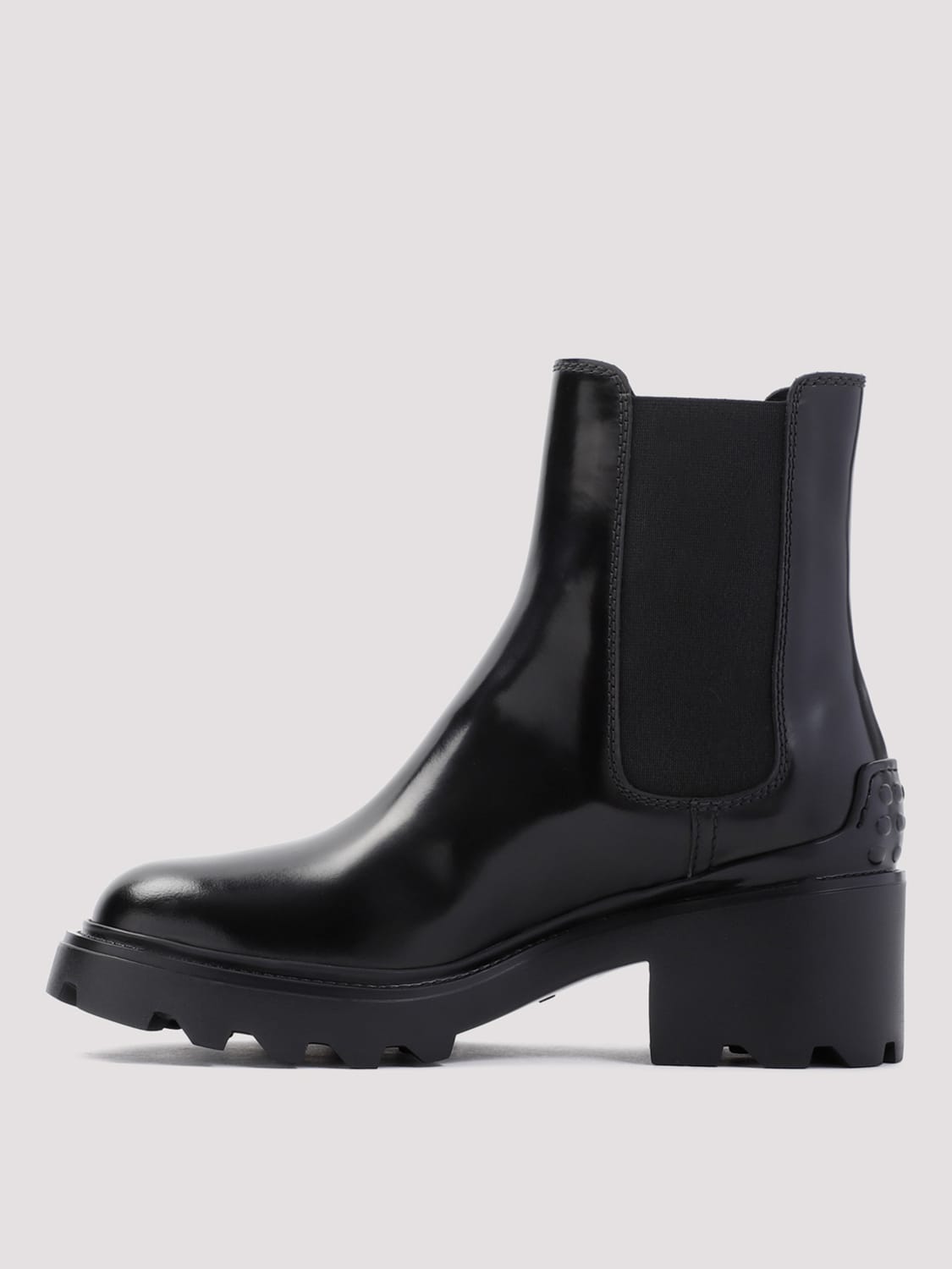 TOD'S BOTTINES PLATES: Chaussures femme Tod's, Noir - Img 3