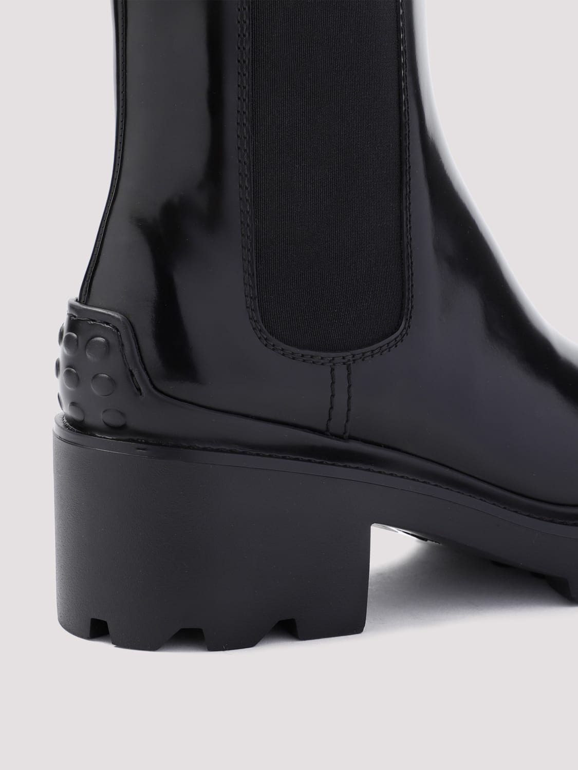 TOD'S BOTTINES PLATES: Chaussures femme Tod's, Noir - Img 4