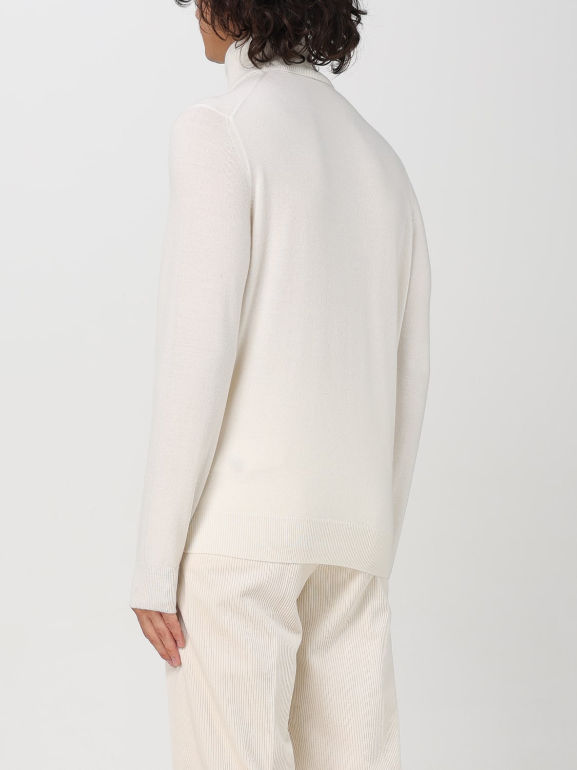 BRUNELLO CUCINELLI SWEATER: Sweater men Brunello Cucinelli, White - Img 3