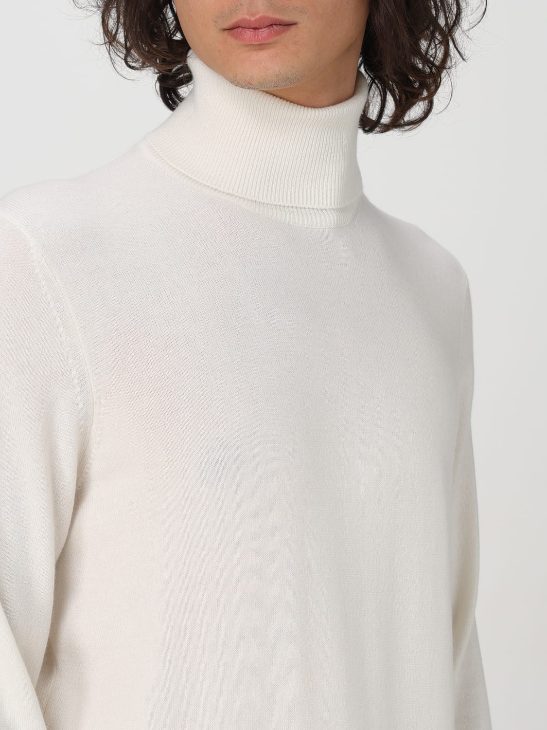 BRUNELLO CUCINELLI SWEATER: Sweater men Brunello Cucinelli, White - Img 5