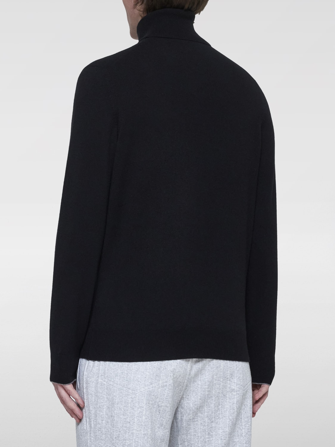 BRUNELLO CUCINELLI SWEATER: Sweater men Brunello Cucinelli, Black - Img 2