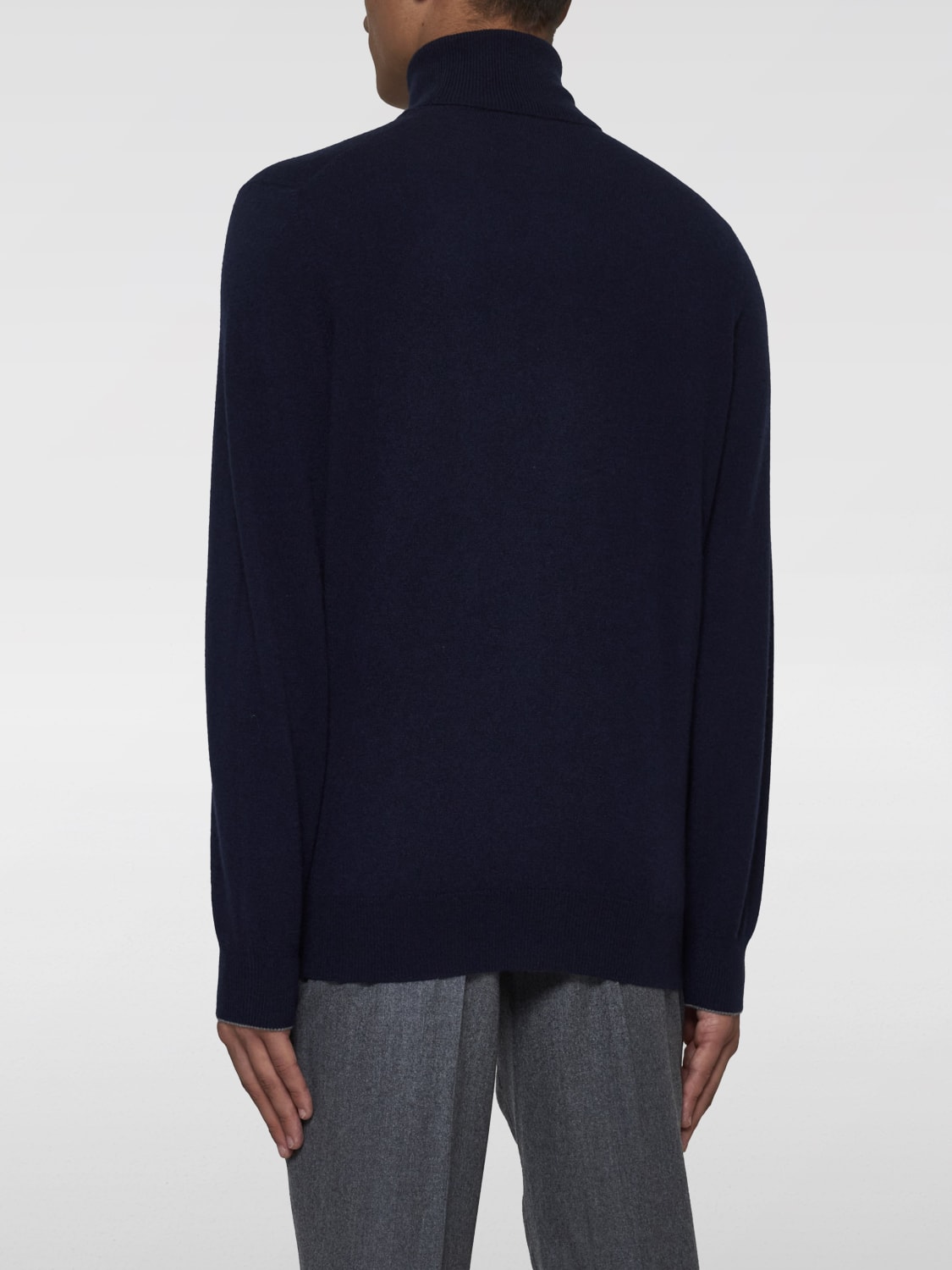 BRUNELLO CUCINELLI SWEATER: Sweater men Brunello Cucinelli, Blue - Img 2