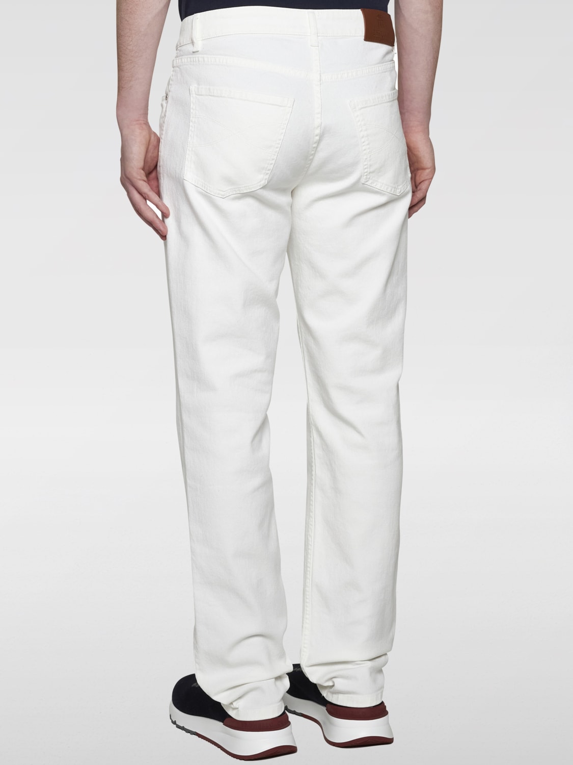 BRUNELLO CUCINELLI PANTS: Pants men Brunello Cucinelli, White - Img 2