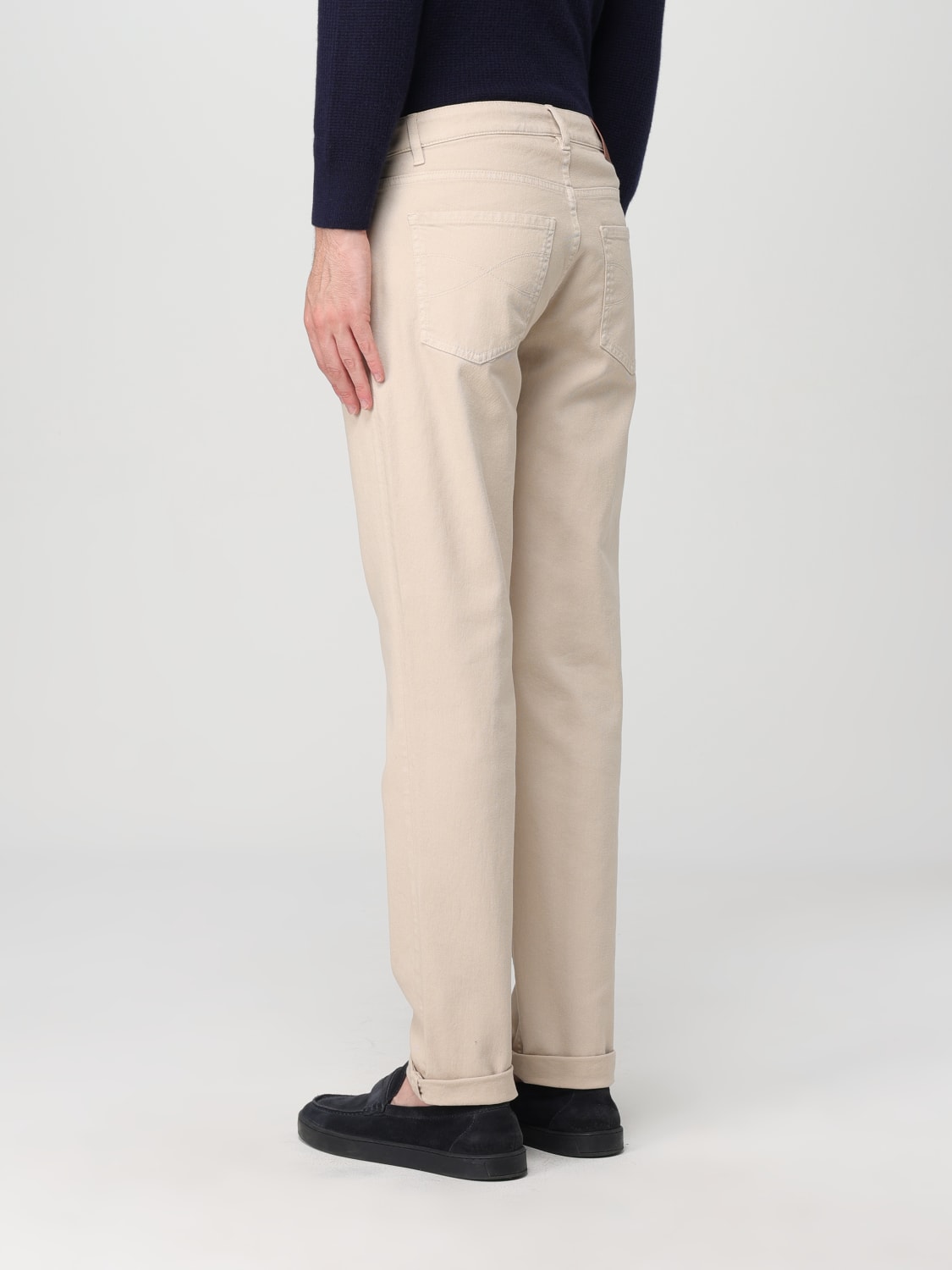 BRUNELLO CUCINELLI PANTS: Pants men Brunello Cucinelli, Ecru - Img 3