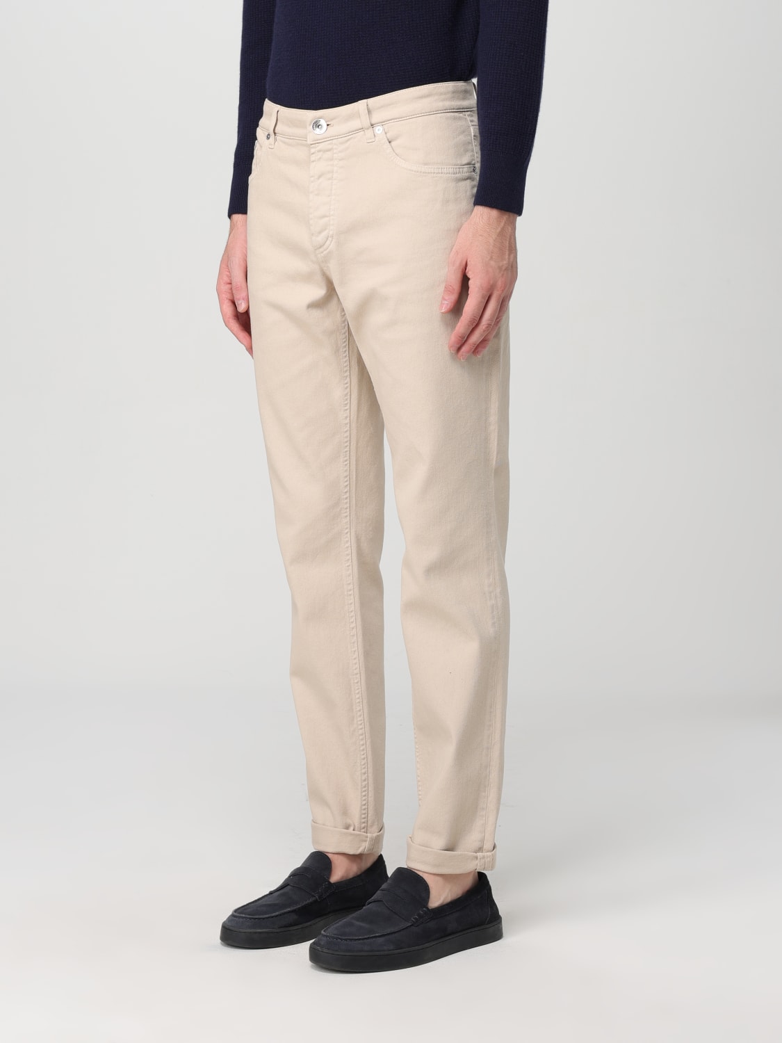 BRUNELLO CUCINELLI PANTS: Pants men Brunello Cucinelli, Ecru - Img 4