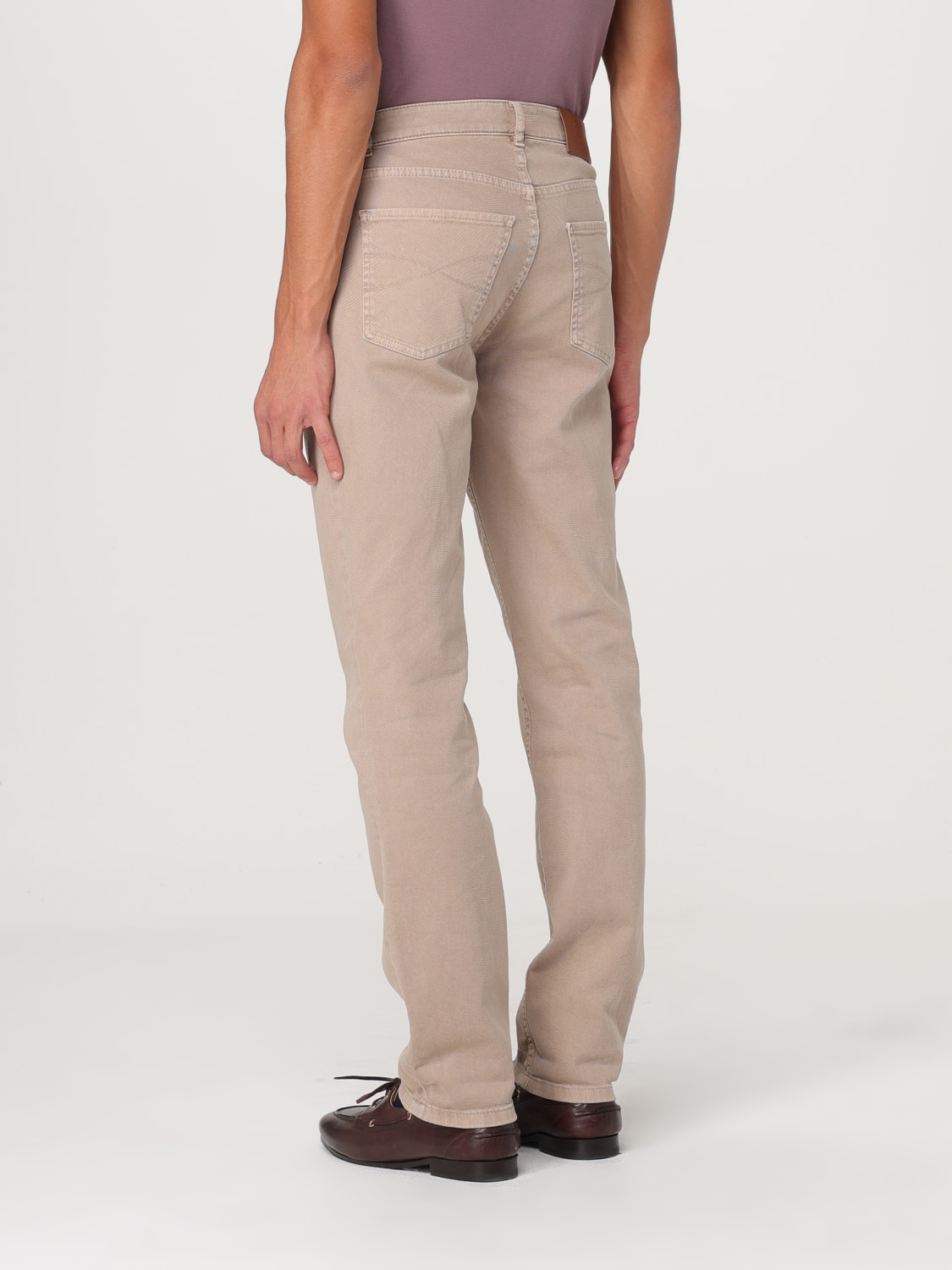 BRUNELLO CUCINELLI PANTS: Pants men Brunello Cucinelli, Brown - Img 3