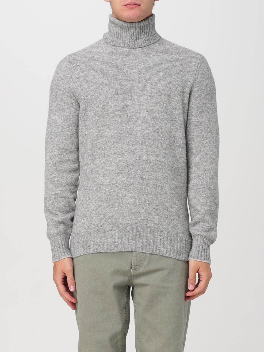 BRUNELLO CUCINELLI SWEATER: Sweater men Brunello Cucinelli, Grey - Img 1