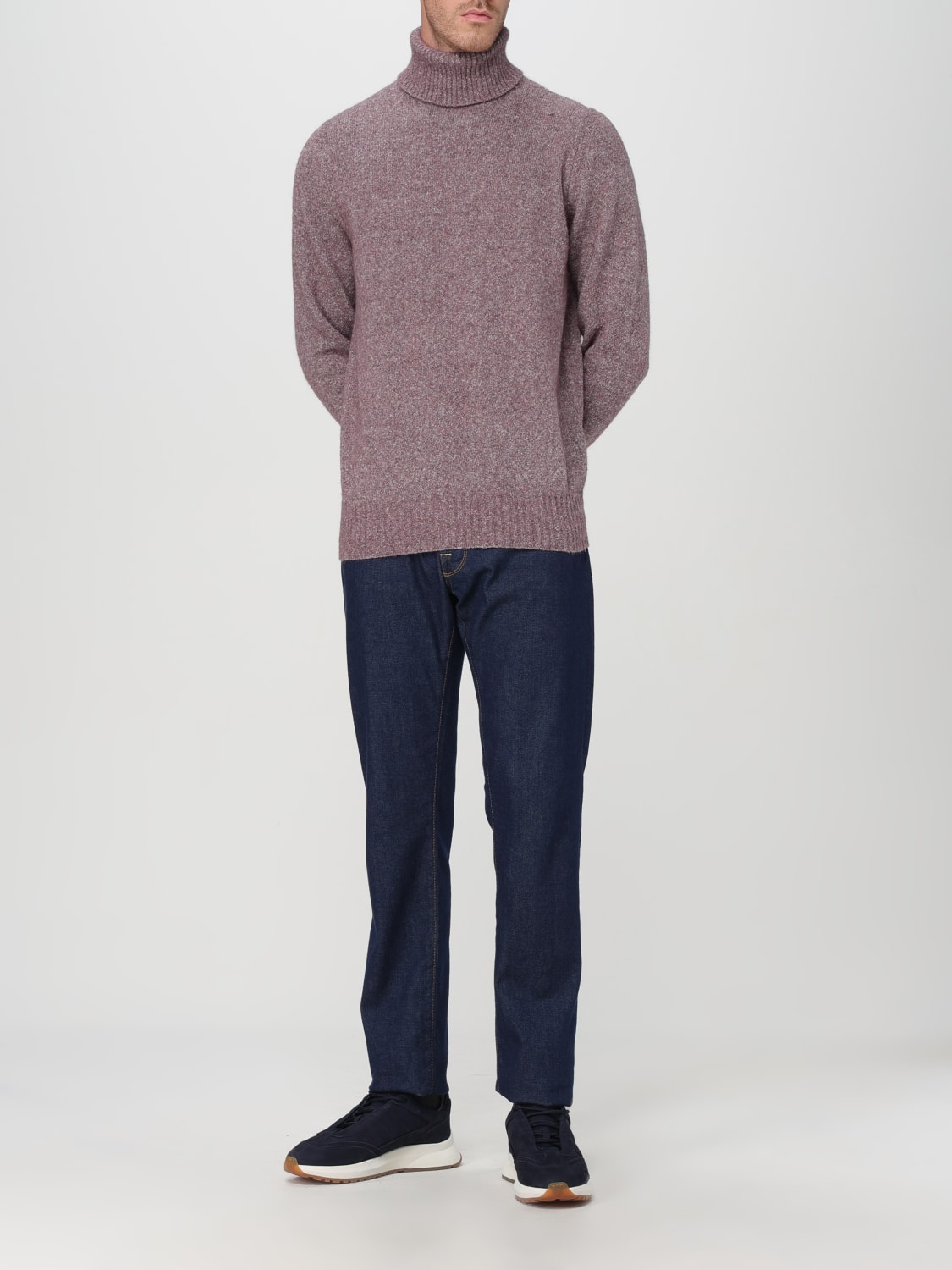 BRUNELLO CUCINELLI SWEATER: Sweater men Brunello Cucinelli, Onion - Img 2