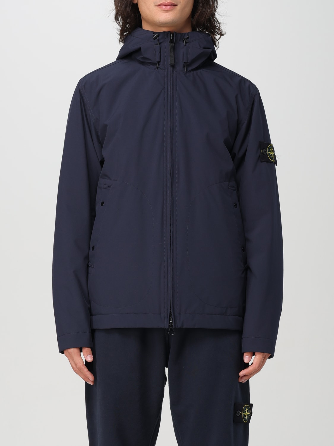 Giglio Giacca sportiva con cappuccio Stone Island