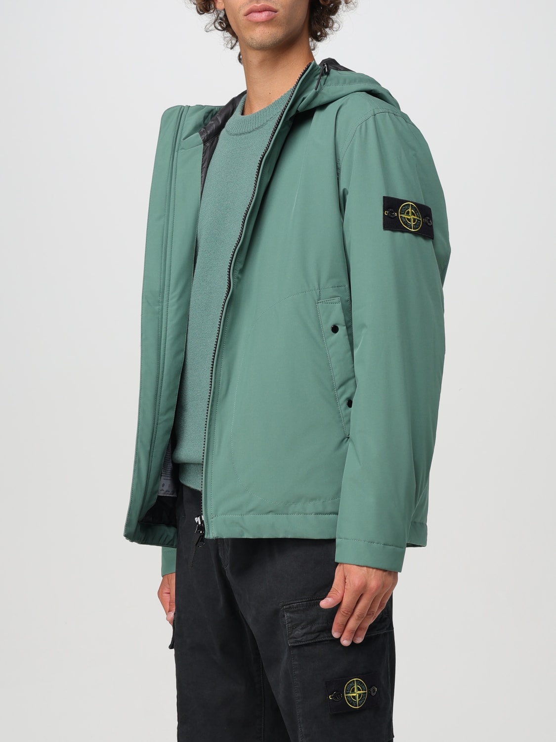 STONE ISLAND CHAQUETA: Chaqueta hombre Stone Island, Militar - Img 4