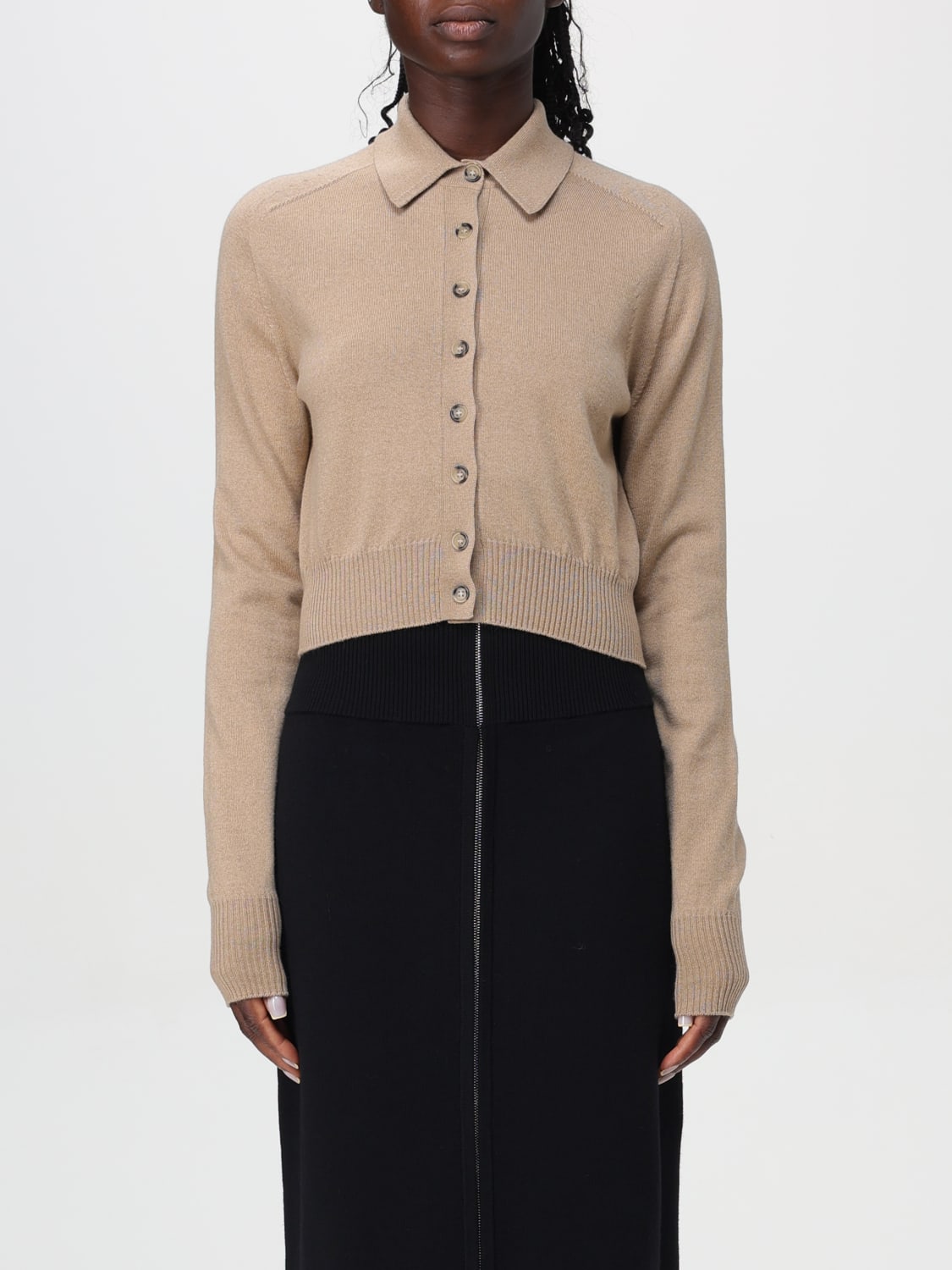 Giglio Cardigan a polo Sportmax in lana vergine