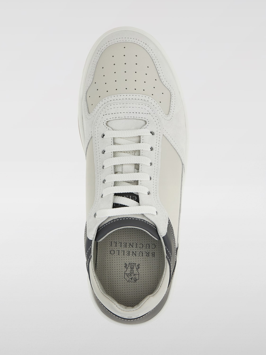 BRUNELLO CUCINELLI SNEAKERS: Shoes men Brunello Cucinelli, White - Img 3