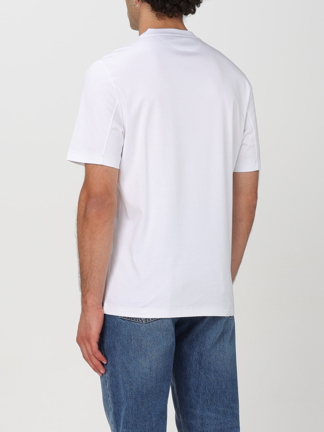 BRUNELLO CUCINELLI T-SHIRT: T-shirt men Brunello Cucinelli, White - Img 3