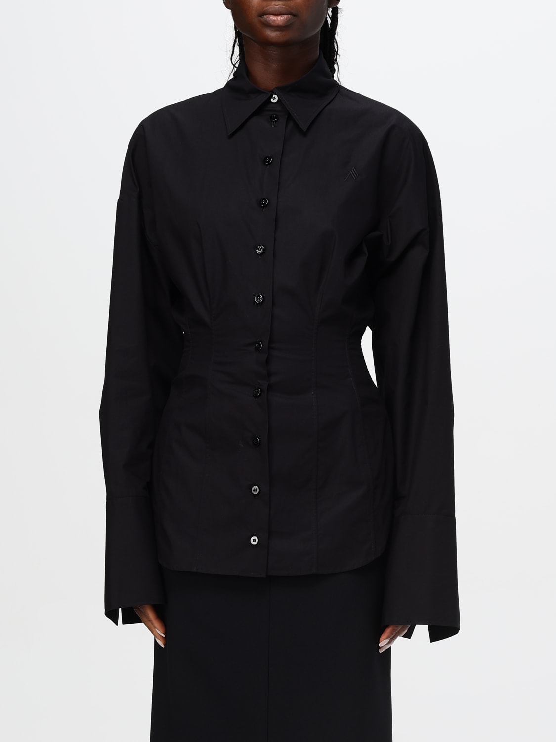 THE ATTICO CHEMISE: Chemise femme The Attico, Noir - Img 1