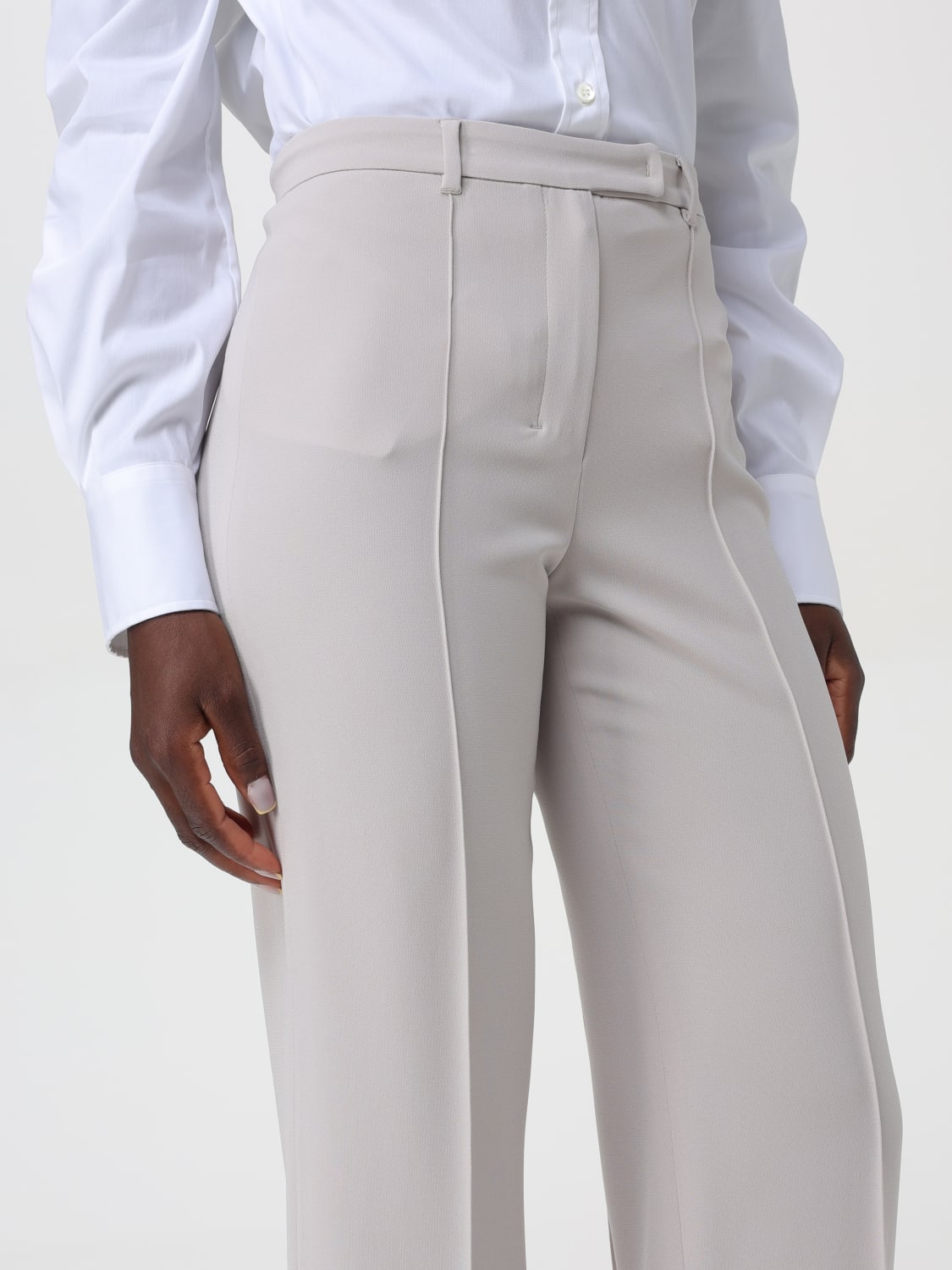 'S MAX MARA PANTALON: Pantalon femme 's Max Mara, Écru - Img 4