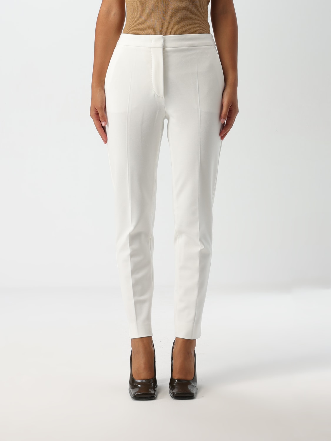 MAX MARA PANTS: Pants woman Max Mara, White - Img 1