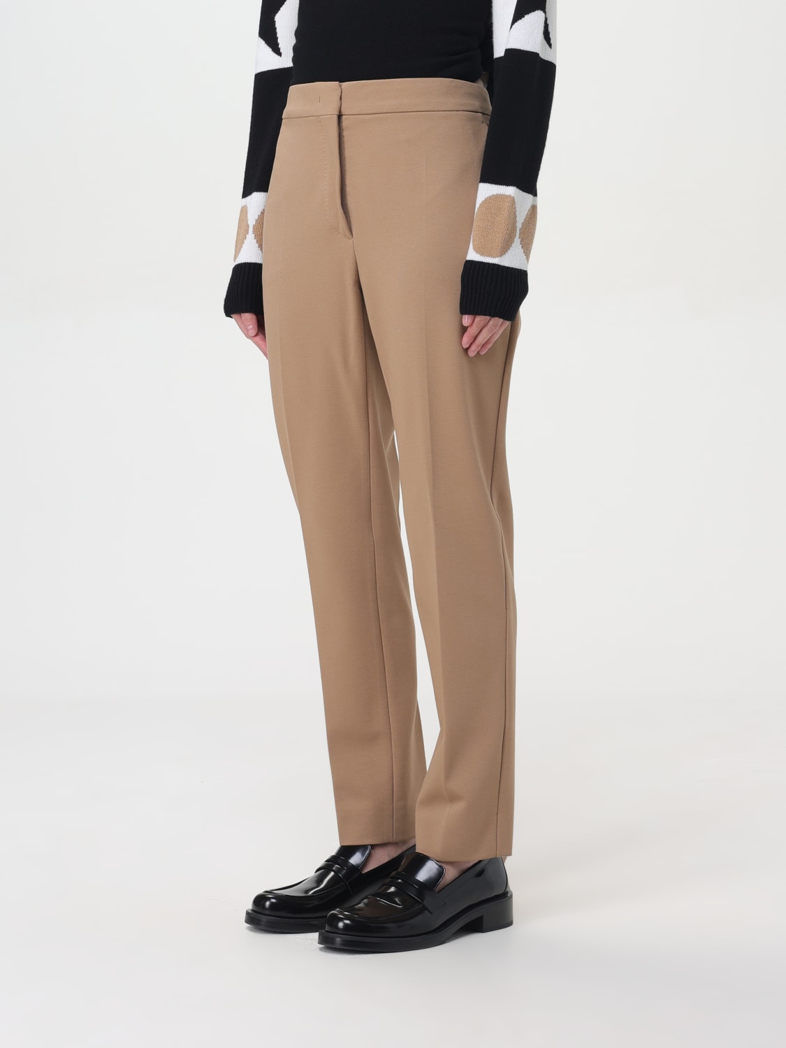 MAX MARA PANTS: Pants woman Max Mara, Brown - Img 4