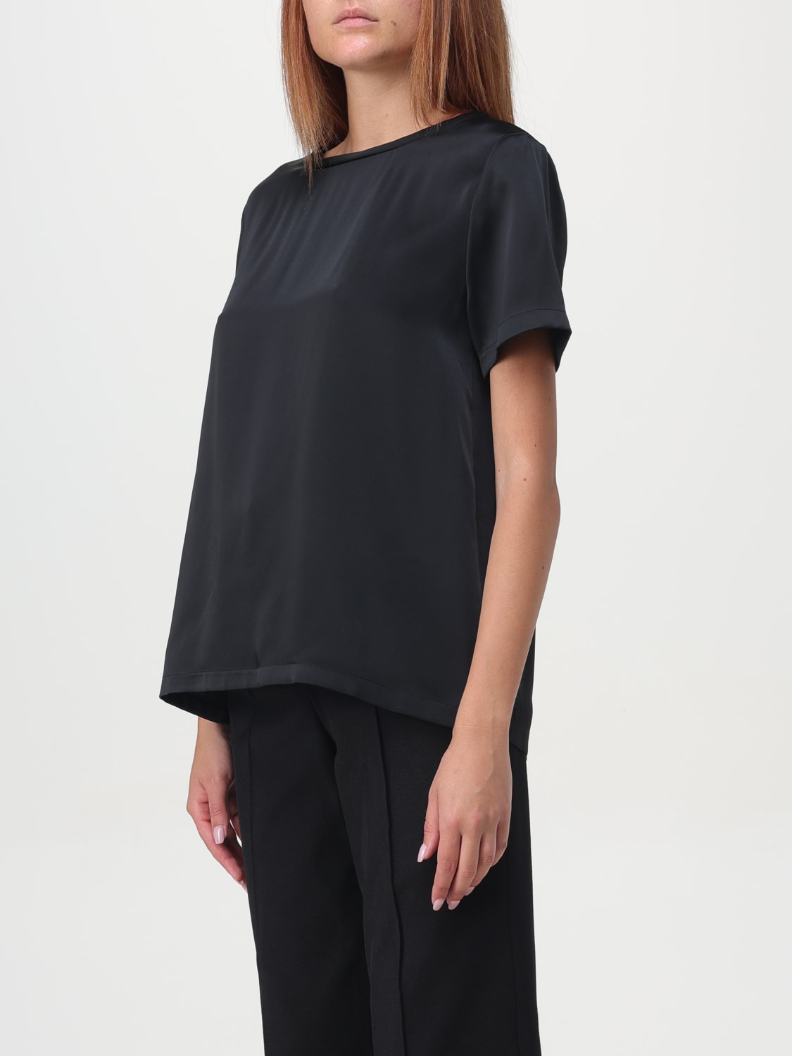 'S MAX MARA T-SHIRT: Top woman 's Max Mara, Black - Img 3