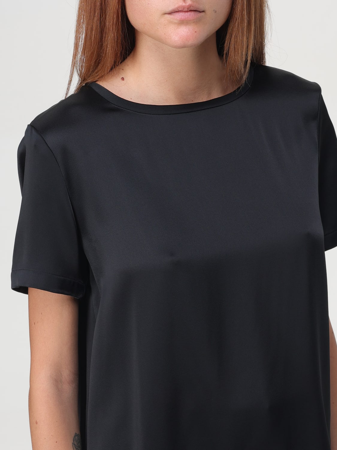 'S MAX MARA T-SHIRT: Top woman 's Max Mara, Black - Img 4