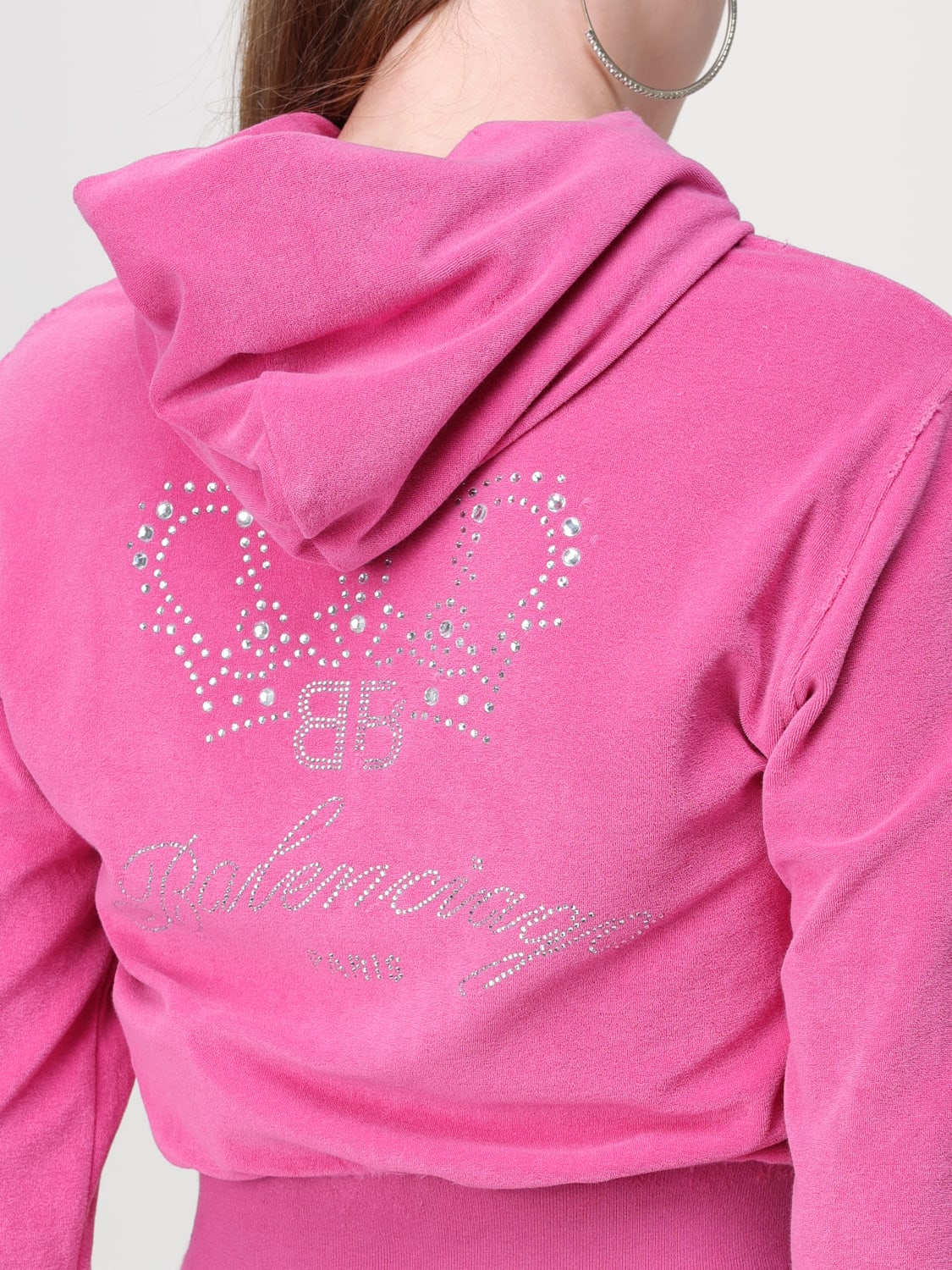 BALENCIAGA SWEATSHIRT: Jacke damen Balenciaga, Pink - Img 5