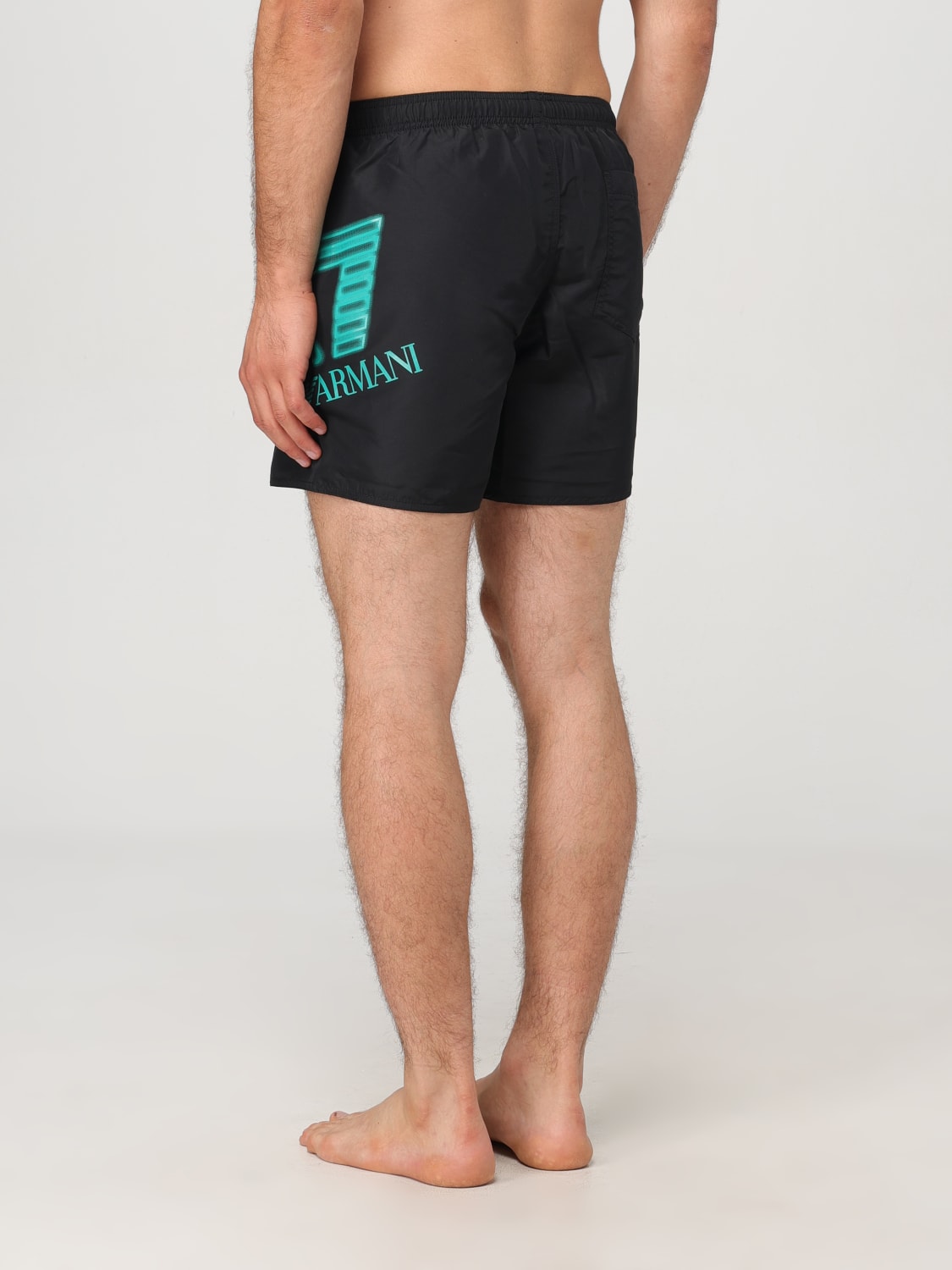 EA7 MAILLOT DE BAIN: Maillot de bain homme Ea7, Noir - Img 2