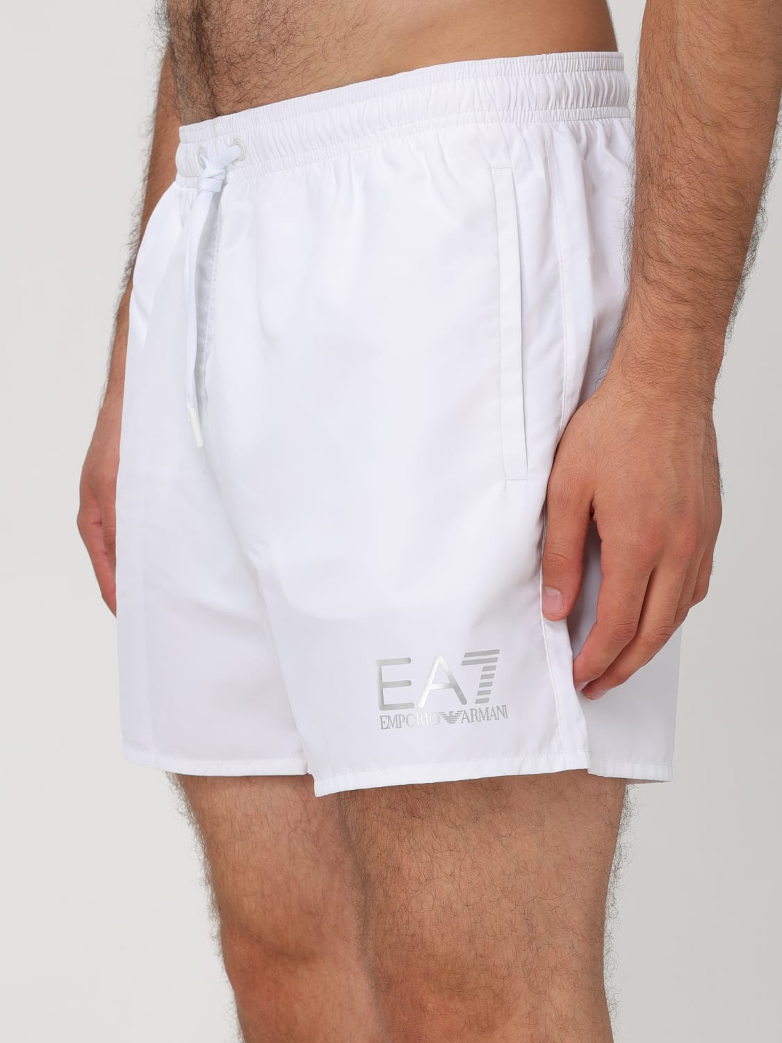 EA7 SWIMSUIT: Swimsuit men Ea7, White - Img 3