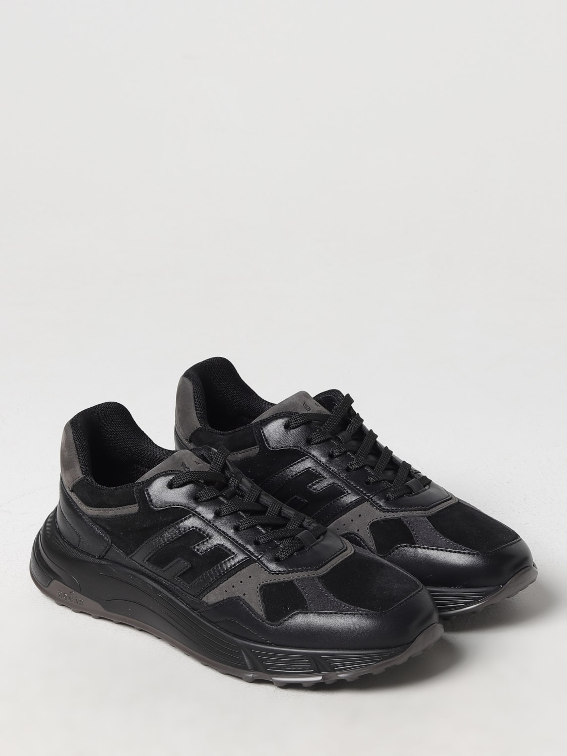 HOGAN SNEAKERS: Sneakers men Hogan, Black - Img 2