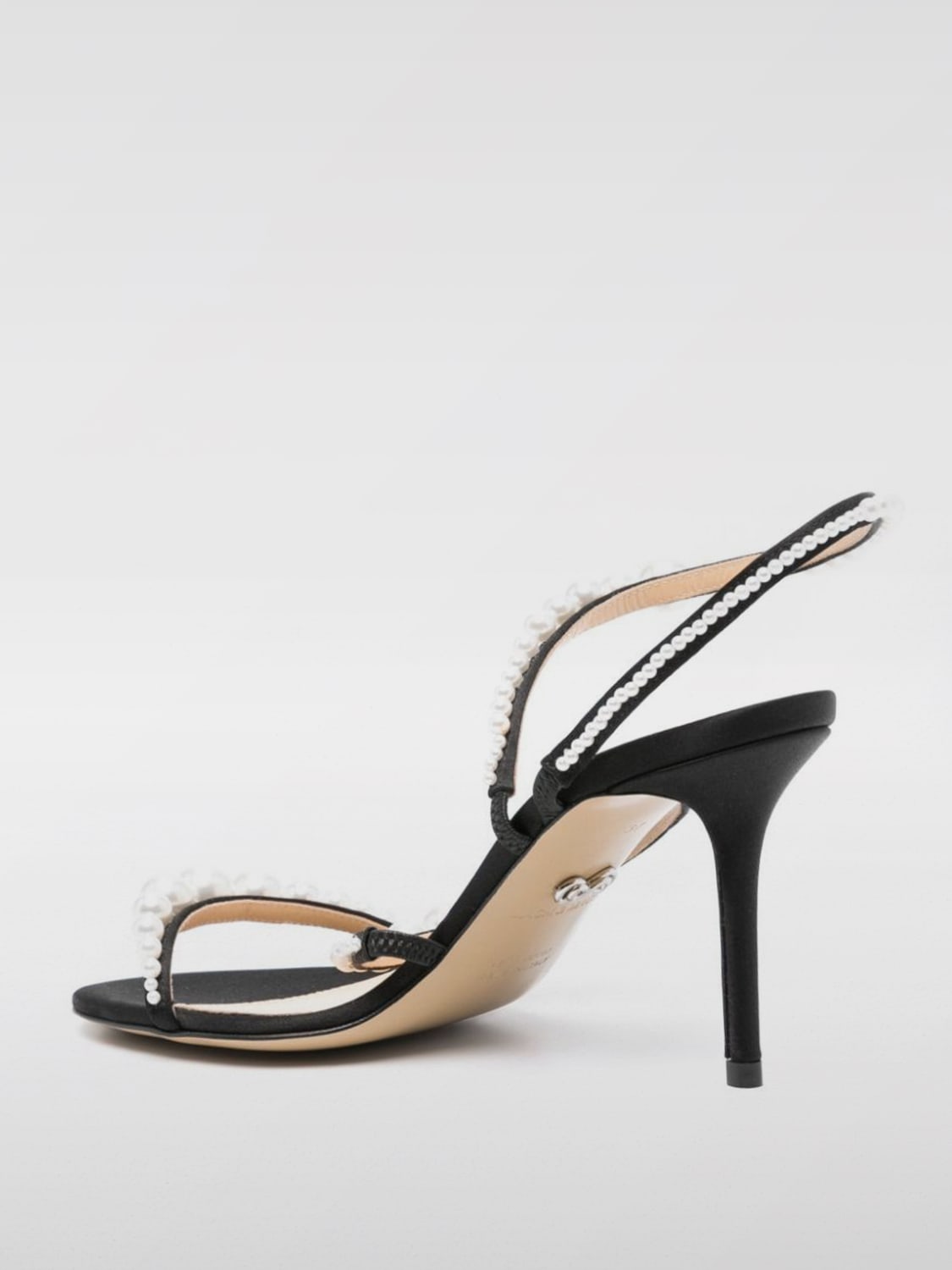 MACH&MACH HEELED SANDALS: Shoes woman Mach&mach, Black - Img 3