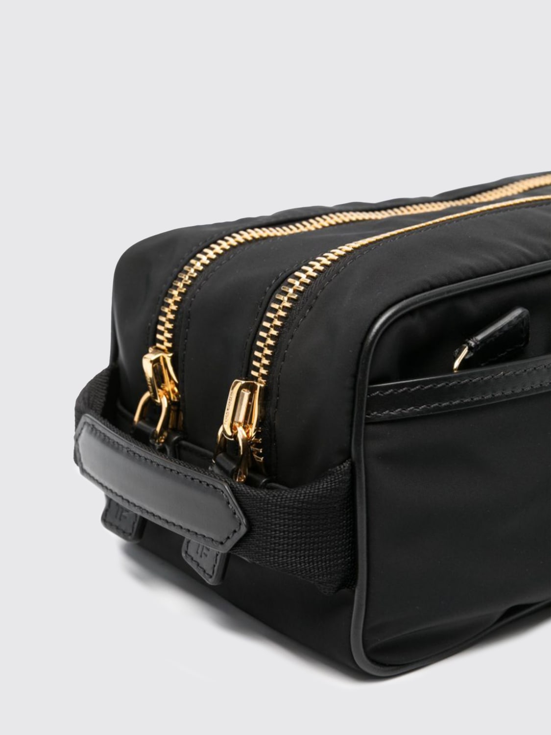 TOM FORD Pocket square men Black Tom Ford cosmetic case Y0369TNY017G online at GIGLIO.COM