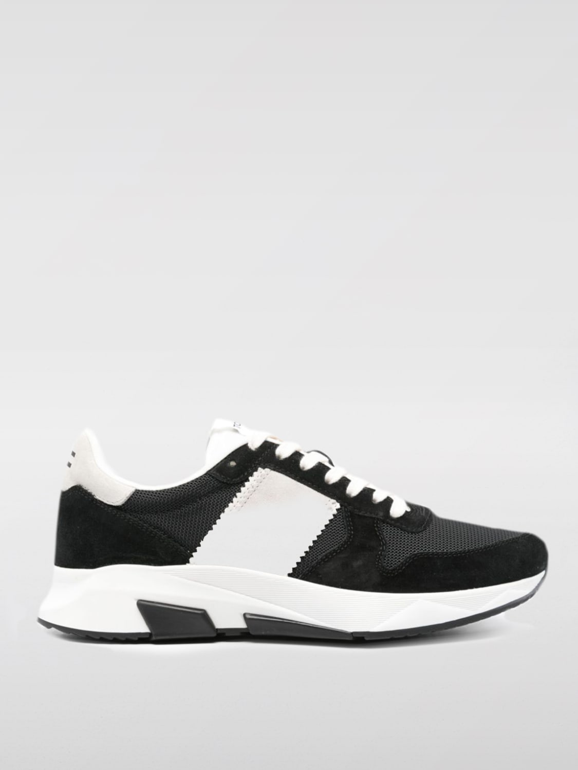 Giglio Sneakers Tom Ford in mesh e camoscio