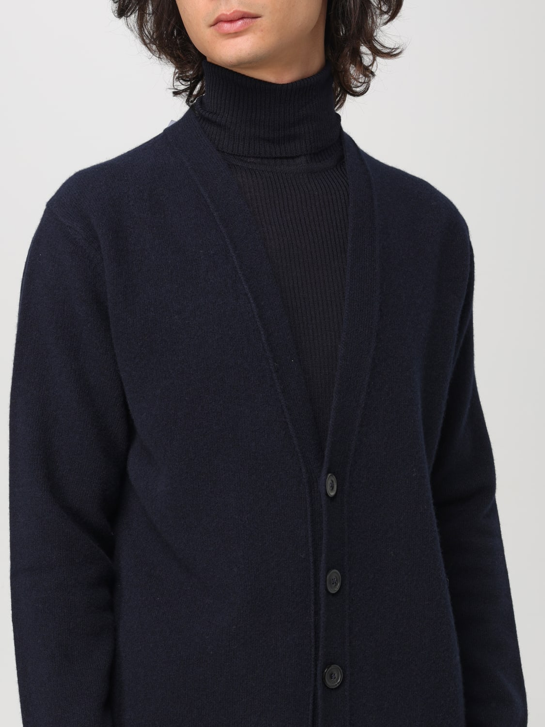 MAISON MARGIELA CARDIGAN: Sweater men Maison Margiela, Blue - Img 5