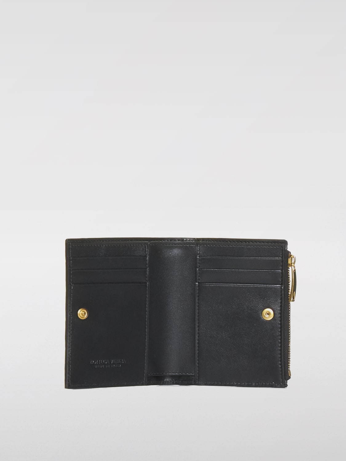 BOTTEGA VENETA WALLET: Wallet woman Bottega Veneta, Black - Img 2