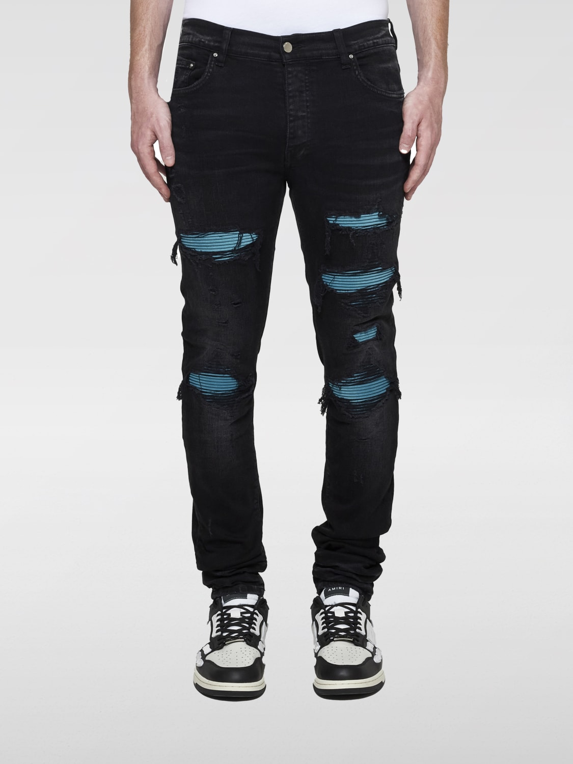 AMIRI JEANS: Jeans men Amiri, Black - Img 1