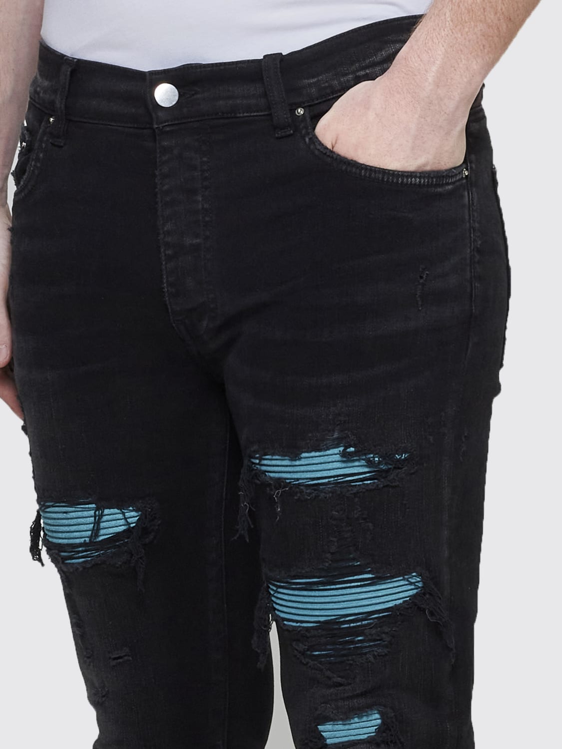 AMIRI JEANS: Jeans men Amiri, Black - Img 3