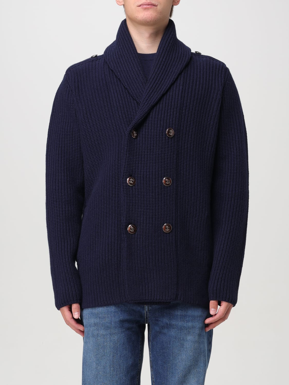 Giglio Cardigan a doppiopetto Brunello Cucinelli