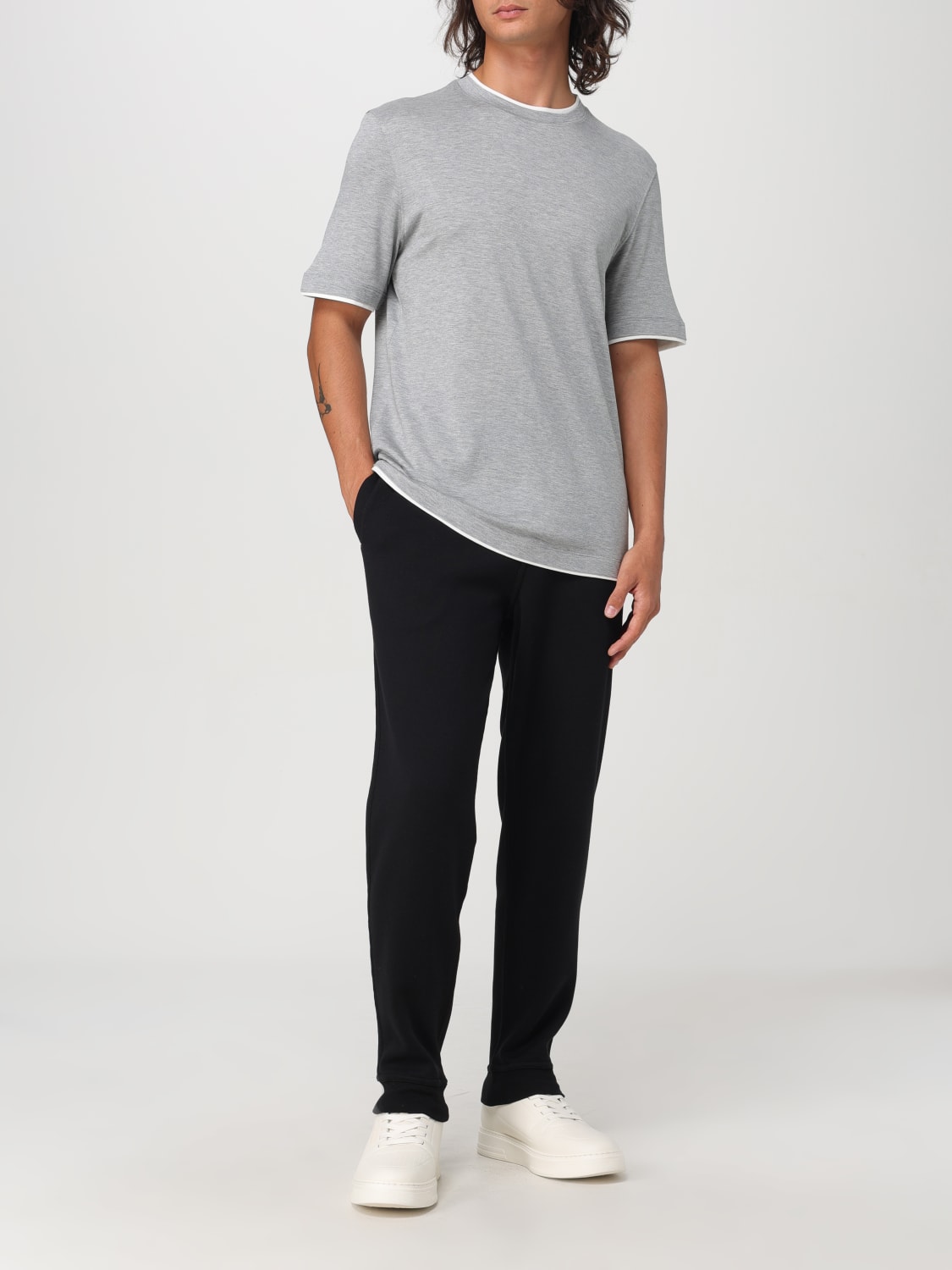 BRUNELLO CUCINELLI PANTS: Pants men Brunello Cucinelli, Black - Img 2